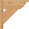 Ekena Millwork Traditional Smooth Traditional Outlooker, Western Red Cedar, 7 1/2"W x 18"D x 18"H OUT08X18X18TRA01SWR - alternate 4